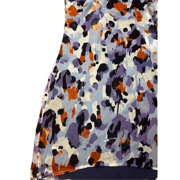 Cabi Radiant Velvet Burnout Mini Dress Floral Sz XS - Picture 6 of 15